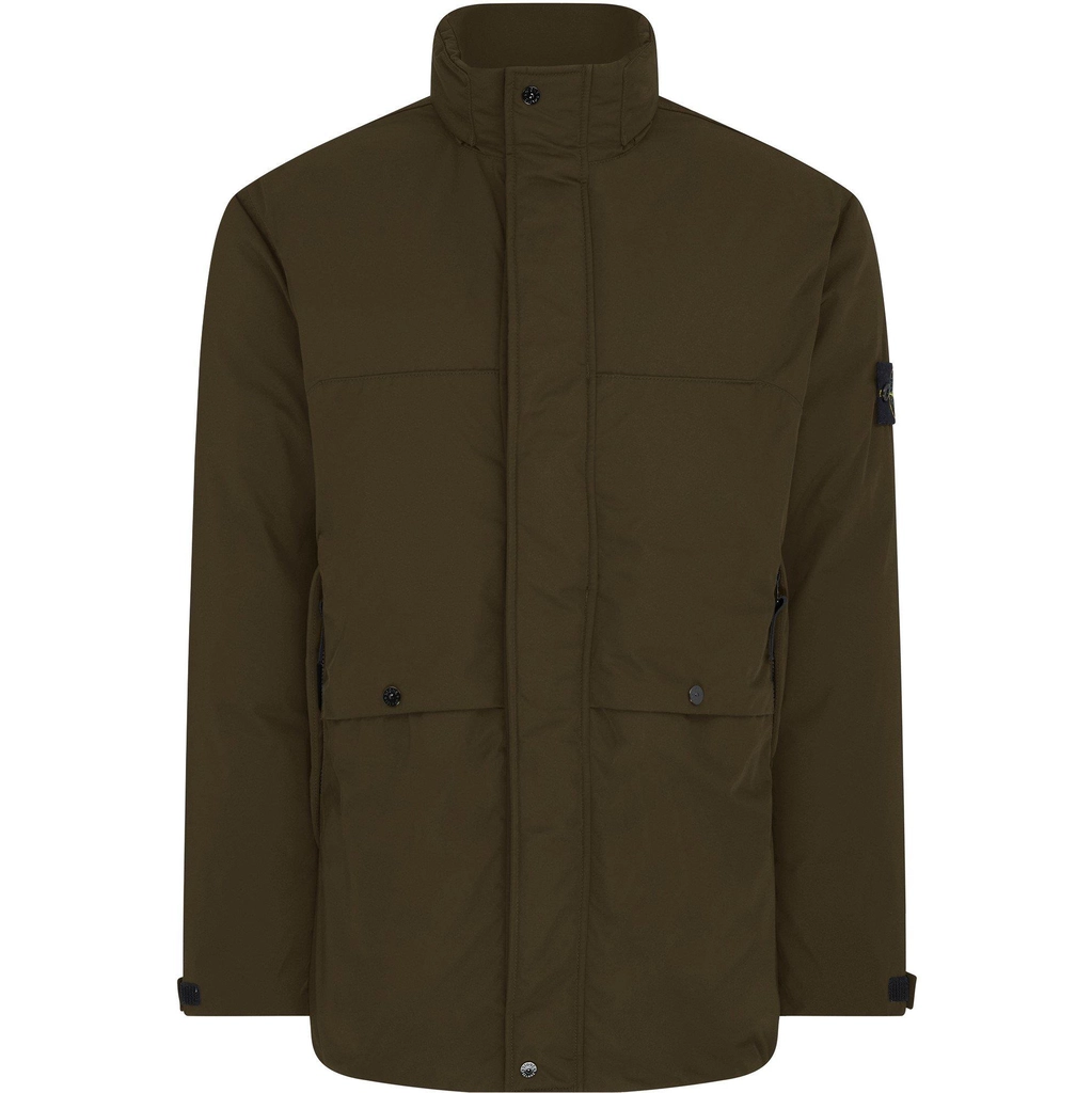 Stone Island Micro Twill Field Jacket - Vrd Oliva V0058